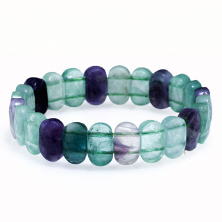 Bracelet en Fluorine arc en ciel