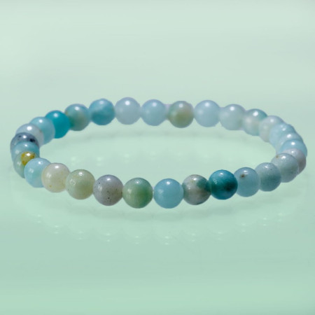 Bracelet Amazonite 6 mm