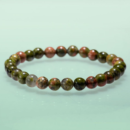 Bracelet Unakite 6 mm