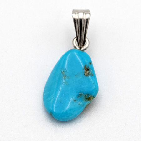 Pendentif turquoise naturelle