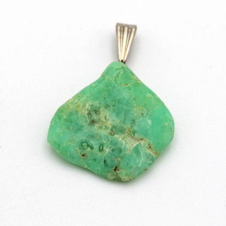 Pendentif en pierre Chrosprase