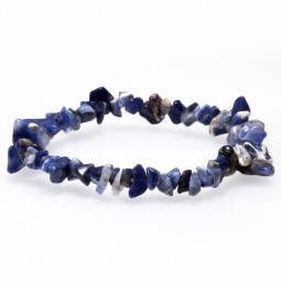 Bracelet chips Sodalite