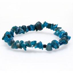 Bracelet baroque Apatite bleue