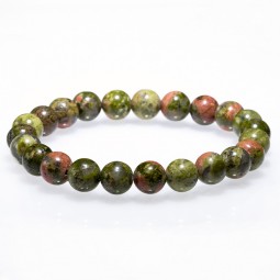 Bracelet Unakite 8 mm