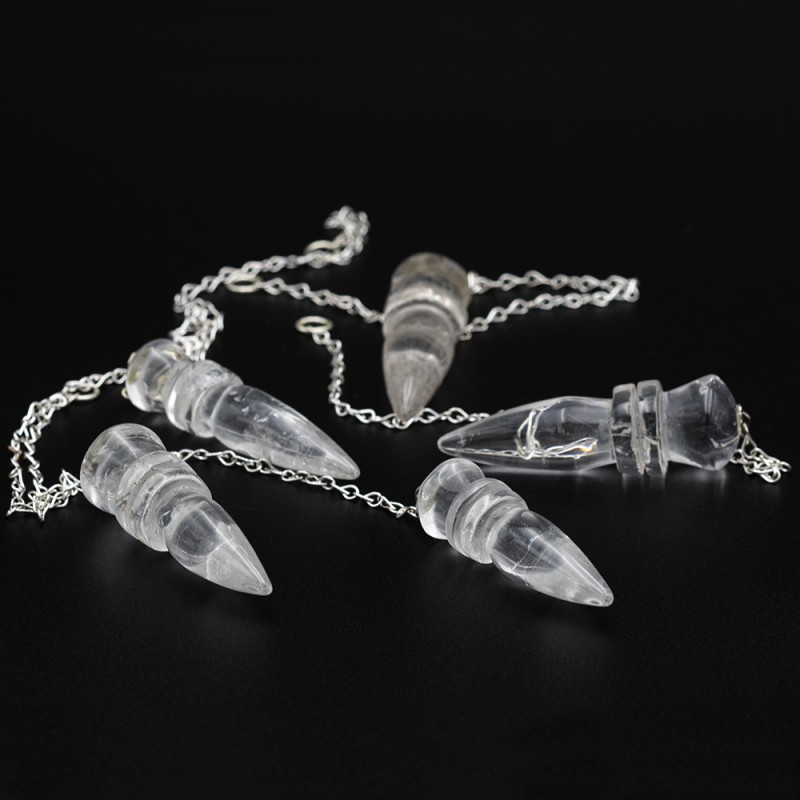 Pendule Egyptien en cristal de roche