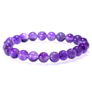 Bracelet Améthyste 8 mm