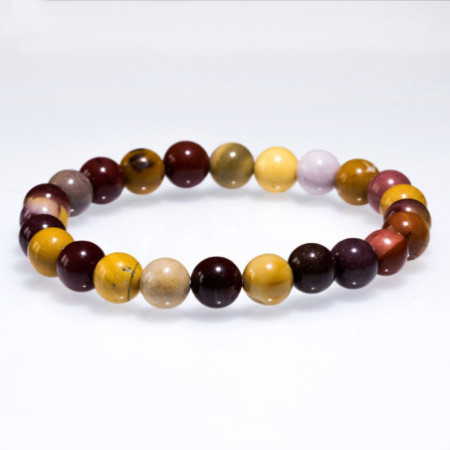 Bracelet Jaspe Mookaïte 8 mm