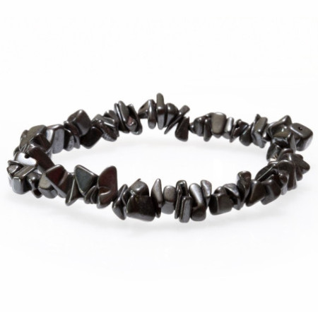 Bracelet chips Hématite