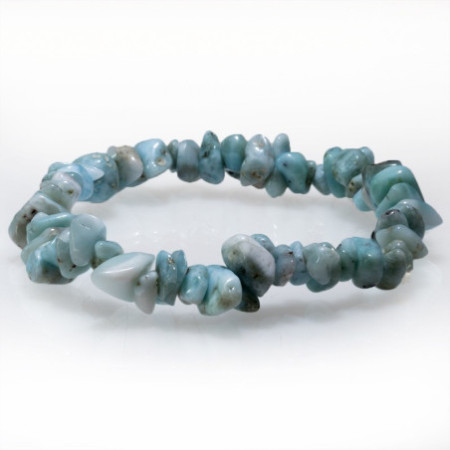 Bracelet chips Larimar