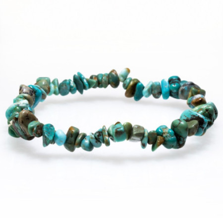 Bracelet chips Turquoise