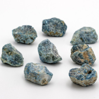 Apatite bleue brute