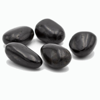 Galet Tourmaline noire poli